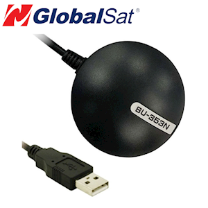GlobalSat BU-353-N USB GPS Receiver (GPSGSM-BU353-N)